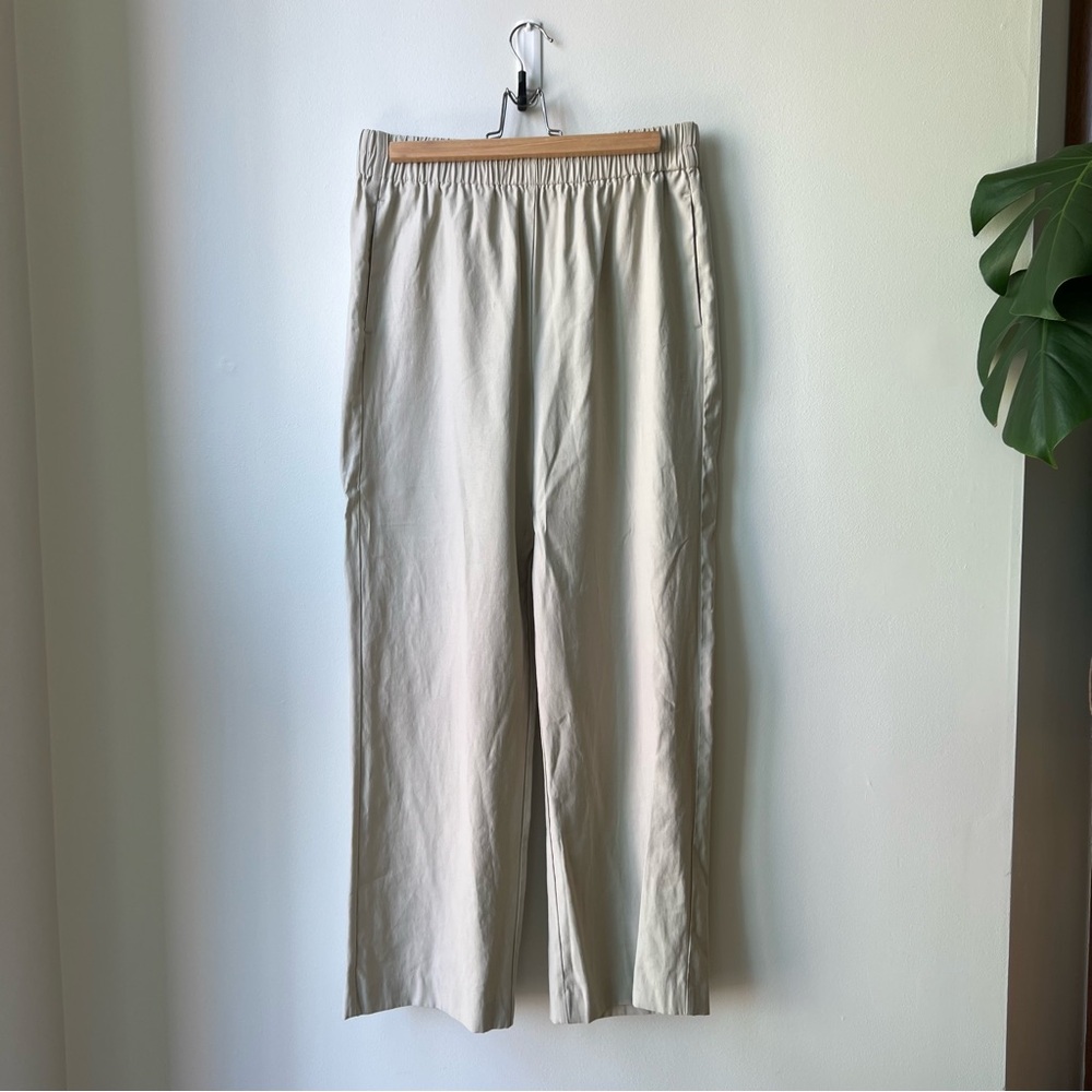 OAK + FORT Cream Chinos Relaxed Fit